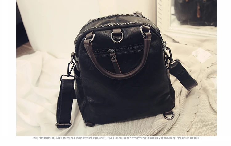 winter novelty women causal soft pu leather one shoulder bag female black brown green crossbody bag multifuntional handbag