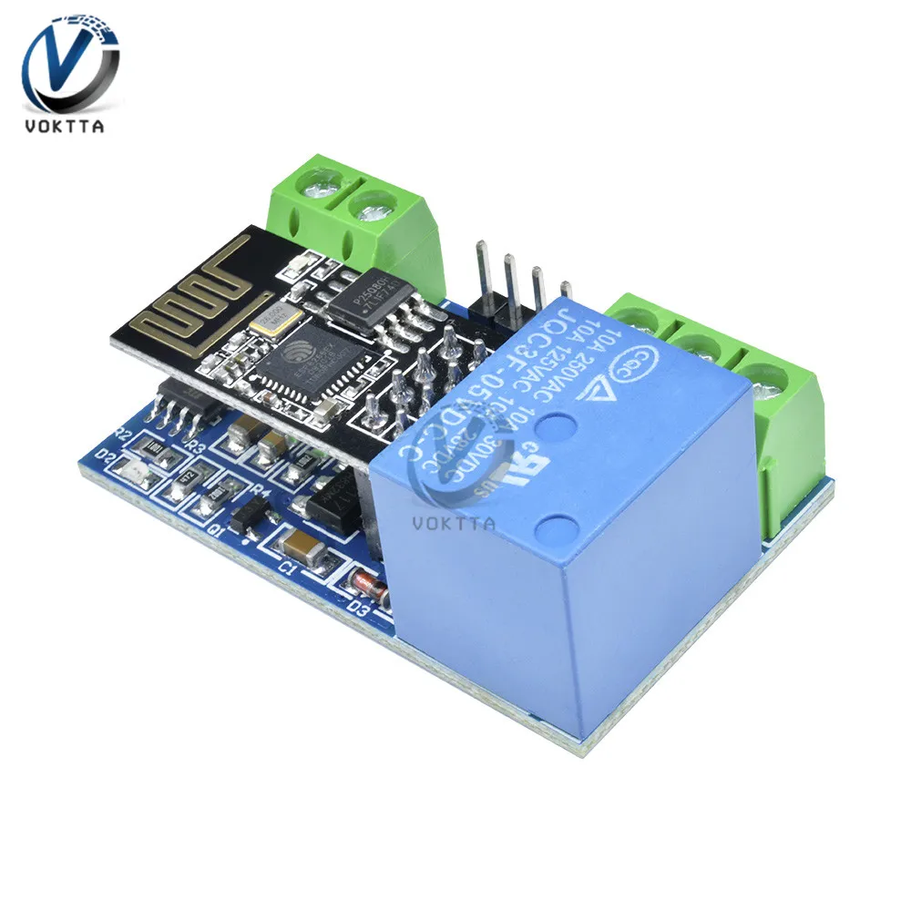 5 в WiFi релейный модуль с ESP8266 ESP-01S пульт дистанционного управления для умного дома таймер задержки Wifi беспроводное реле