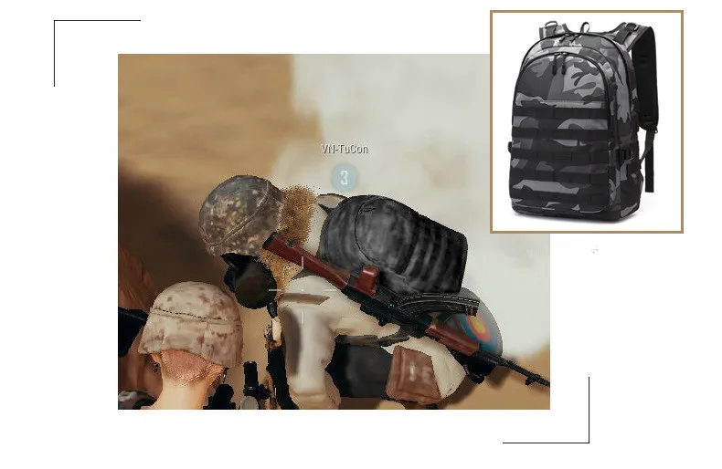 PUBG рюкзак мужской школьный Mochila Pubg Battlefield infants пакет камуфляж путешествия холст usb зарядка Джек назад рюкзак мужской