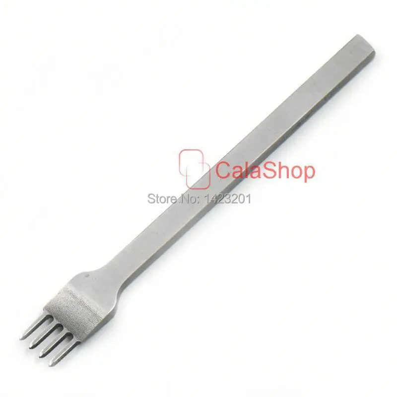 1 Pcs / Lot 2 4 6 Hole 3mm Leather Craft Tools Chisels Punches Lacing Stitching | Дом и сад