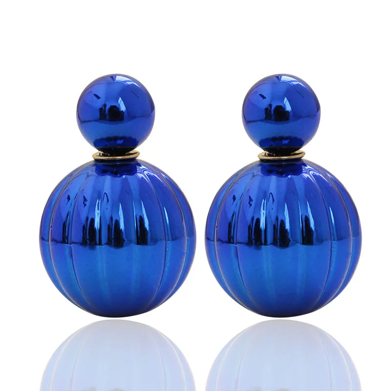 2016 Новый Дизайн УФ ВЫРЕЗАТЬ арбуз конфеты серьги Перлы двойника Серьги Для