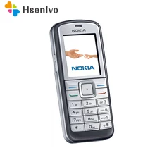Nokia 6070 refurbished-Original Nokia 6070 Unlocked Mobile Phone 2G GSM Cheap Nokia phone One year warranty Free shipping