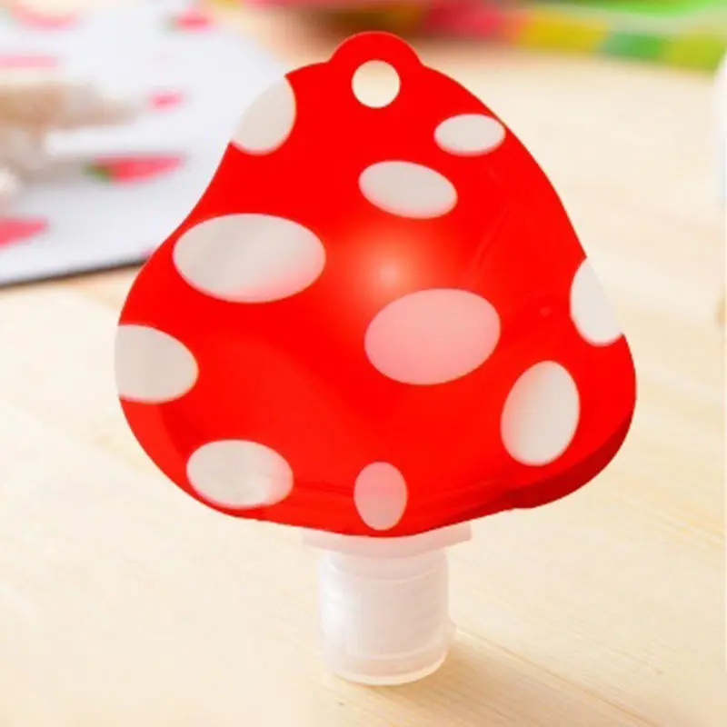 Милые портативные разноцветные бутылки для хранения косметических средств