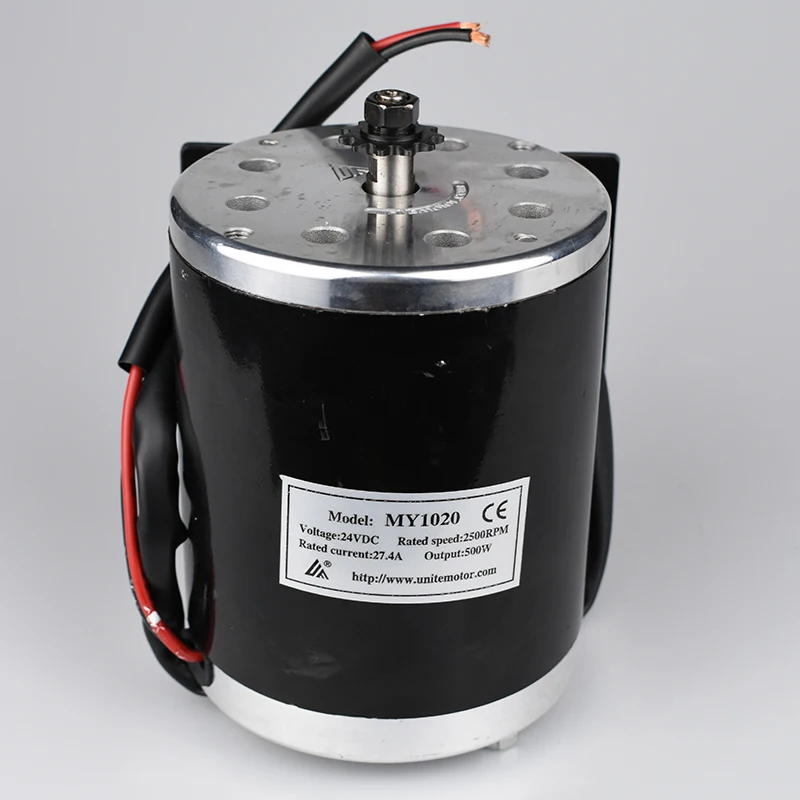 Unitemotor MY1020 800W 36 V/48 V Высокая Скорость щёточный двигатель постоянного тока мотор для электрического велосипеда E самокат электрический мотор щетка для электровелосипеда Шестерни мотор