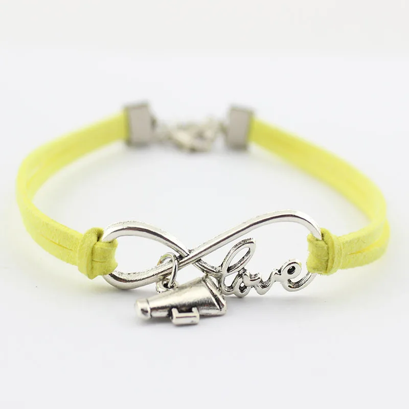 Ручная работа символ бесконечности любовь ура подвеска в виде рога простой стиль