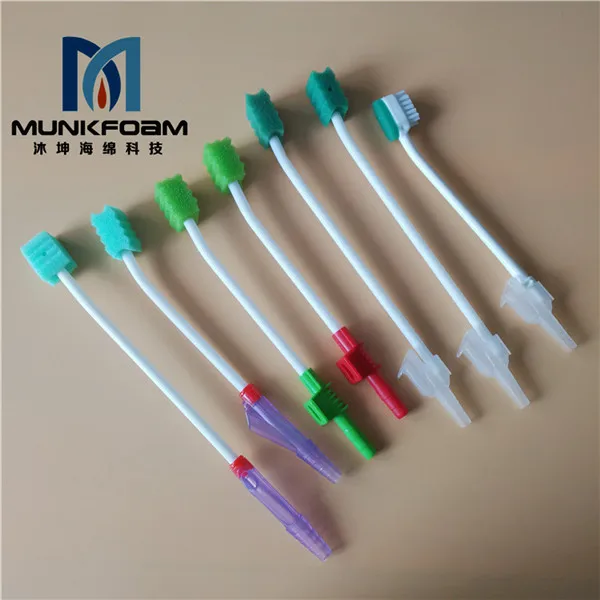 Disposable Medical Icu Suction S'Wa Sponge Stick Nursing Care Tube Toothbrush Sputum Brush 30/box | Красота и здоровье