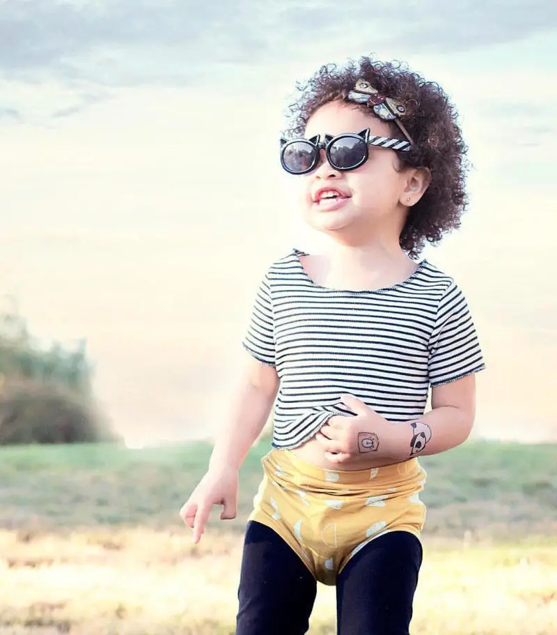 Новинка лета 2018 милый детский хлопковый топ с короткими рукавами и оборками для