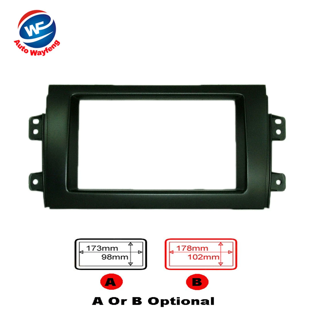 Автомагнитола 2DIN установочный комплект панели приборной подходит для SUZUKI SX4(07