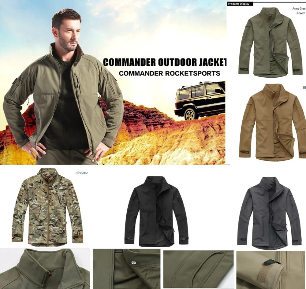 Армейская тактическая куртка TAD Shark Skin Commander военная уличная из мягкого материала