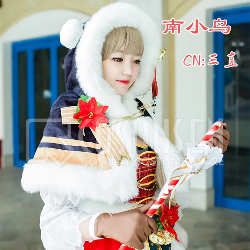 COSPLAYONSEN Love Live! Рождественский костюм для косплея минами Кодори 2016 | Тематическая