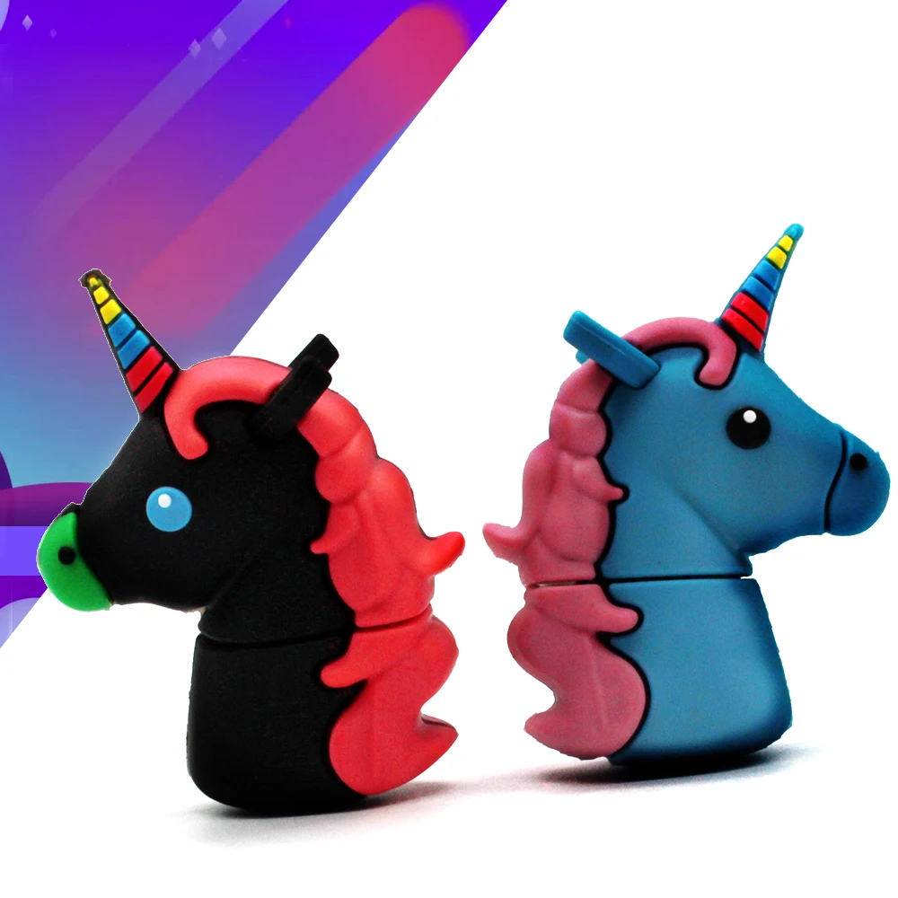 Красочные в виде пони из мультфильма USB флэш накопители с единорогом стиле аниме