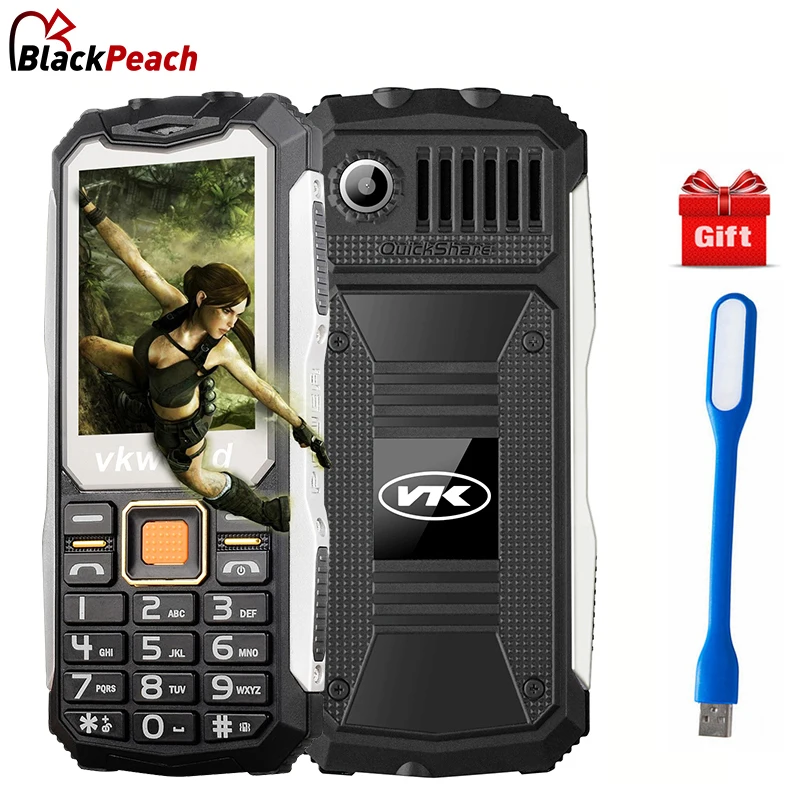 VKWorld Stone V3S ежедневный водостойкий мобильный телефон SPRD 6531D 2 4 дюймов экран анти