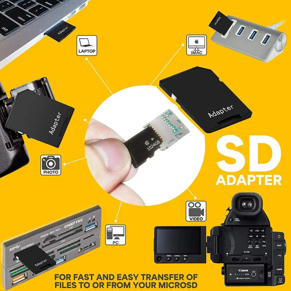 

High speed micro sd card 8G 16GB 32GB 64GB 128GB Class 10 usb flash pen drive Memory Card Microsd SD card for Smartphone adapter