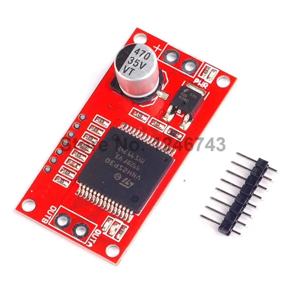 1 шт. 30A Mini VNH2SP30 шаговый двигатель Монстр мото защитный модуль для Arduino |
