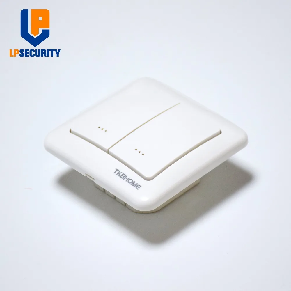 TKB домашний TZ35D Z-Wave Plus двухнастенный модуль диммера с двойным веслом для ламп