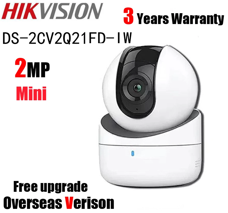 Камера видеонаблюдения Hikvision сетевая мини камера Wi Fi 2 МП CMOS PT IP встроенный