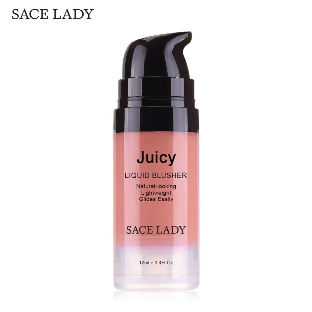SACE LADY макияж Жидкие Румяна профессиональный розовый цвет румяна длится долго 4