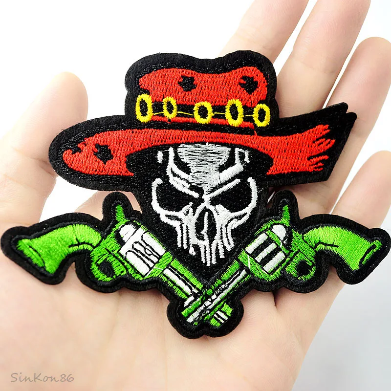 Размер черепа: 8,1x11 см, нашивки «сделай сам», тканевые патчи, вышитые искусственные хиппи, термоклейкие Мультяшные патчи для искусственных волос