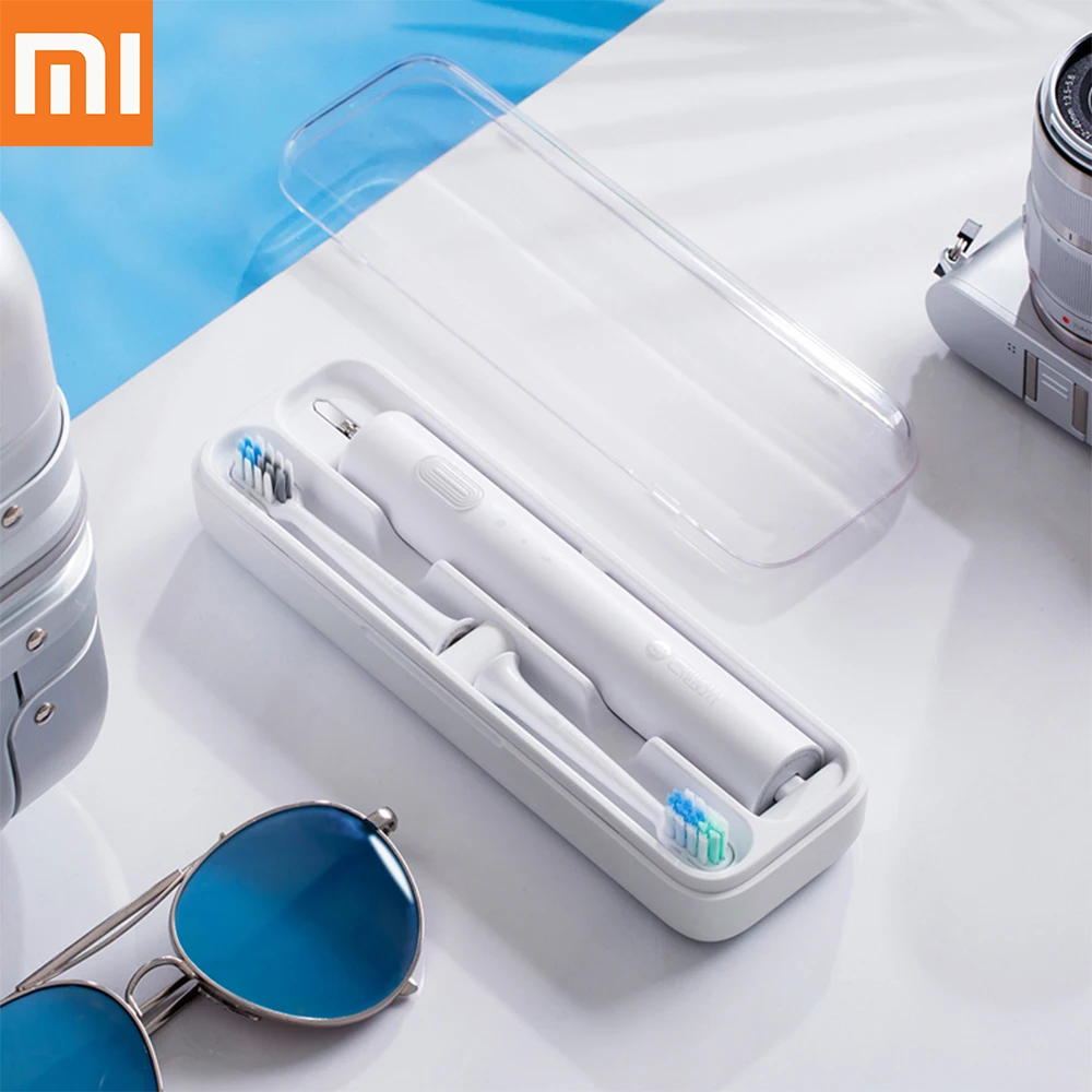 Xiaomi Mijia sonic электрическая зубная щетка Ультра звуковая отбеливание зубов Вибратор Беспроводная гигиена полости рта зубная щетка для взрослых