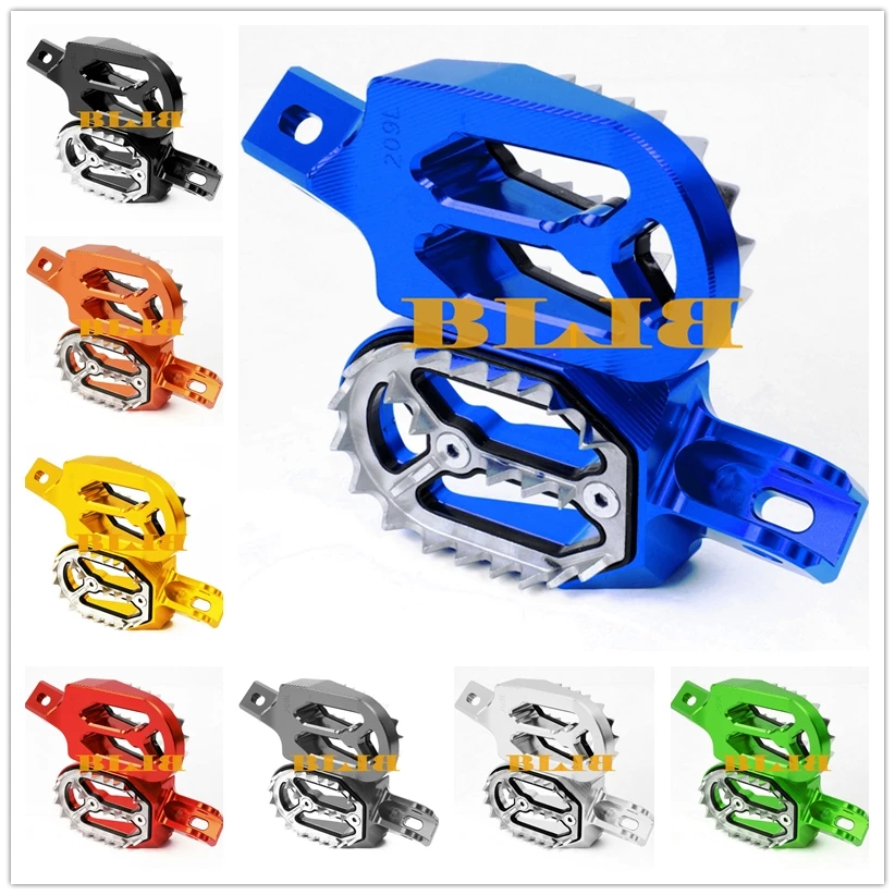 Для Yamaha YZ450F YZ 450F 450 F 2001-2015 2014 2013 2012 2011 подножки колышки острые зубы CNC Dirt Bike гоночная