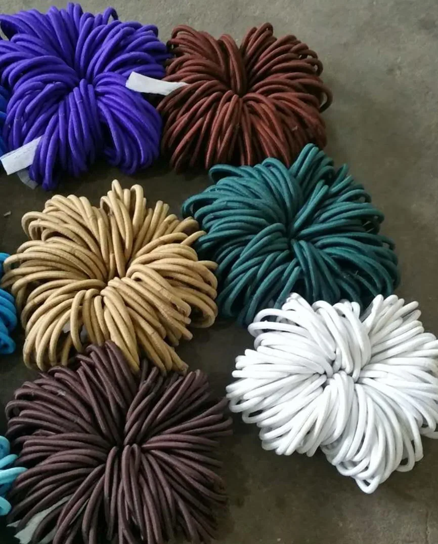 Эластичные резинки для волос 4 мм 5000 шт. смешанные цвета длина 14 см|ponio| |