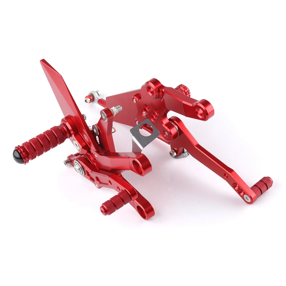 SMOK аксессуары для мотоциклов CNC алюминиевый сплав задний Набор Rearset подставка ног