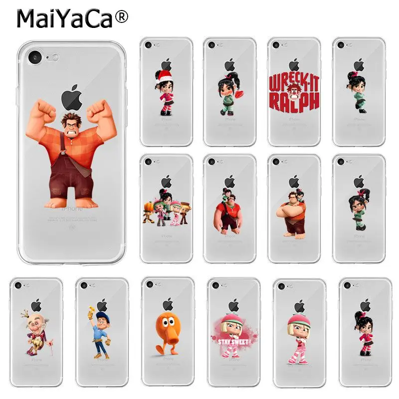 Мягкий высококачественный чехол из ТПУ для Apple iPhone 8 7 6 6S Plus X XS MAX 5 5S SE