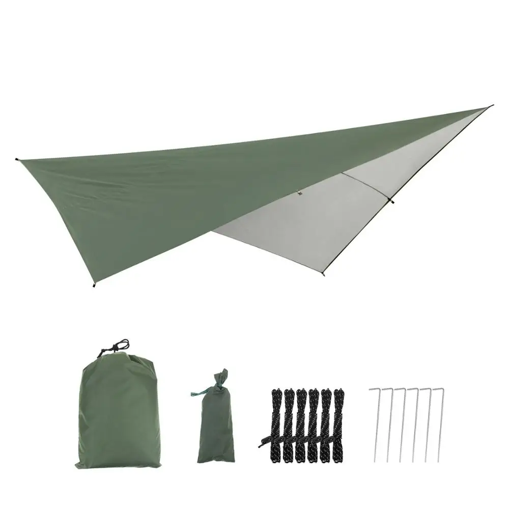 Portable Lightweight Outdoor Camping Sunshade Hammock Cover shelter Waterproof Tent rain fly Tarp | Мебель