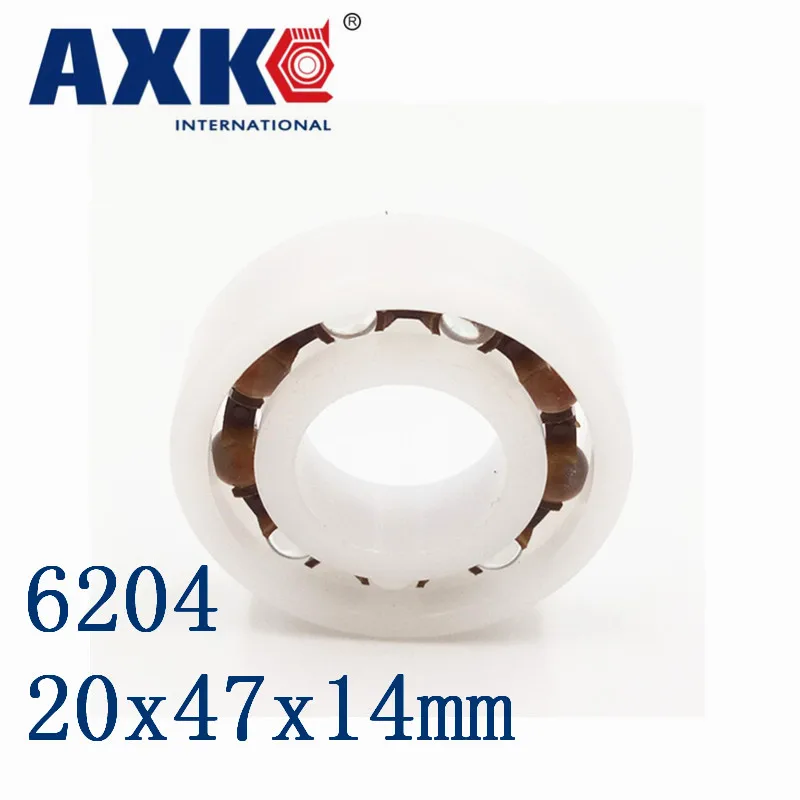 Axk 6204 Pom (10 шт.) пластиковые шариковые подшипники 20x47x14 мм стеклянные шарики 20 мм/47