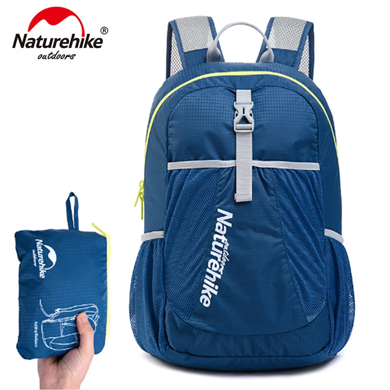NatureHike ультра легкий Packable рюкзак складной Пеший туризм дорожная сумка для Для