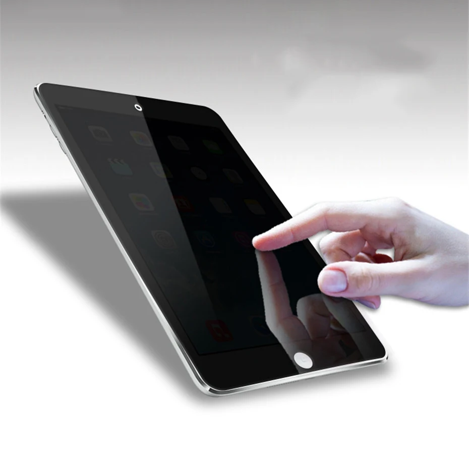 Надежное закаленное стекло для iPad 9,7 Air 3 Pro 10,5 Анти-шпион Экран Защитная крышка для iPad Air 2 Mini 5, 4, 3, 2, iPad 2/3/4