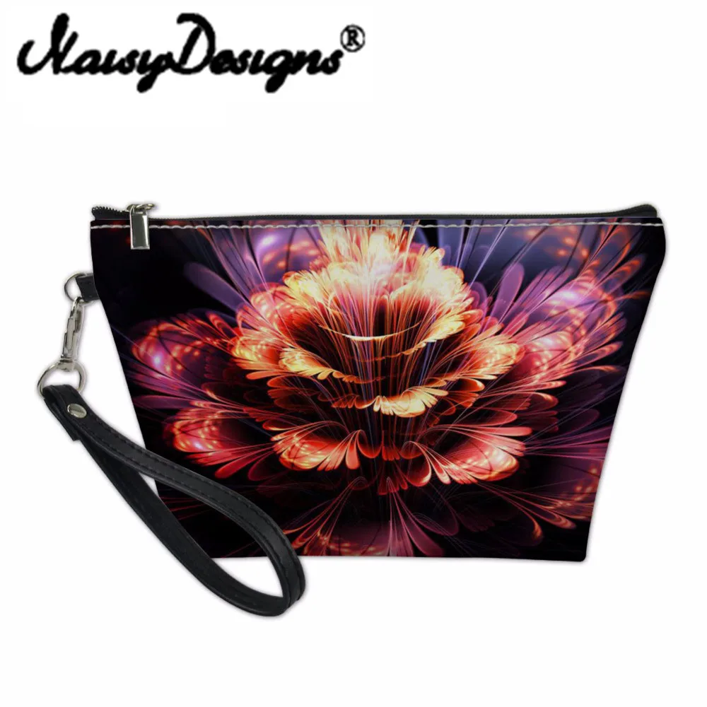 Noisydesigns/женские косметички для дам косметичка макияжа винтажная Цветочная