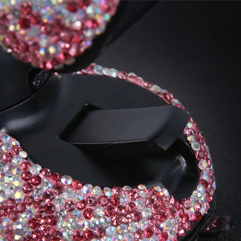 Универсальный автомобильный держатель для телефона с кристаллами Стразы