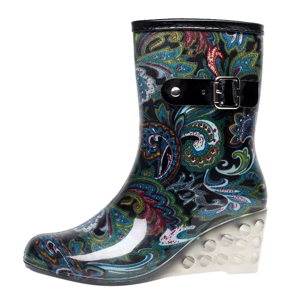 SAGACE/женские ботинки женская обувь в стиле панк зимние сапоги средней высоты