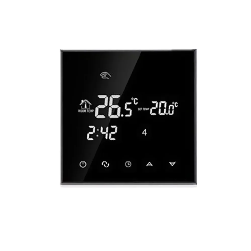 Термостат программируемый с сенсорным жк экраном 16 а 230 в|temperature controller thermostat|thermostat