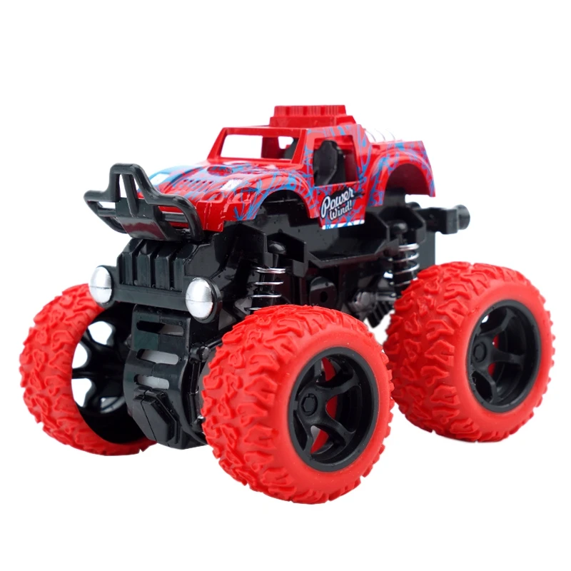 Мини 4Wd инерционный вращающийся автомобиль игрушки Трение мощность
