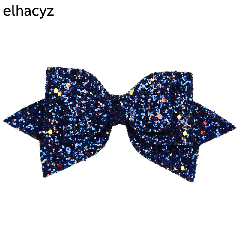 Заколки для волос с бантом принцессы 5 дюймов|glitter hair bows|hair bowshair bows with clips |