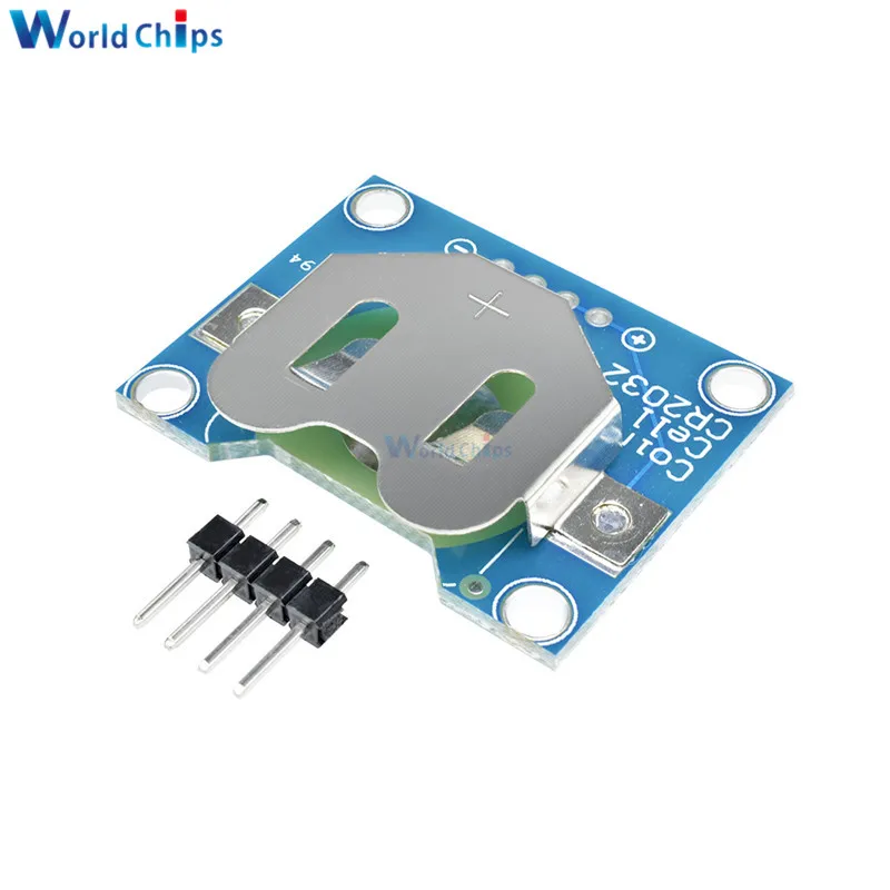 Модуль блокировки монет 20 мм CR1220 кнопочный разъем батареи для Arduino подходит