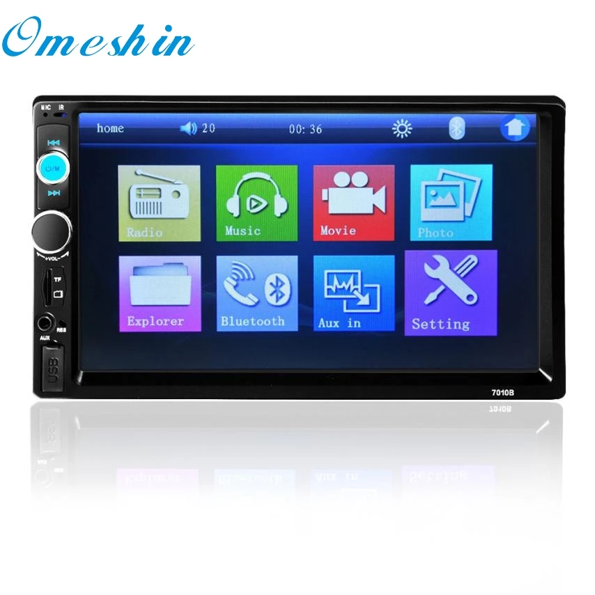Новое поступление " HD Bluetooth Сенсорный экран стерео радио 2 DIN FM/MP5/MP3/USB/AUX June10