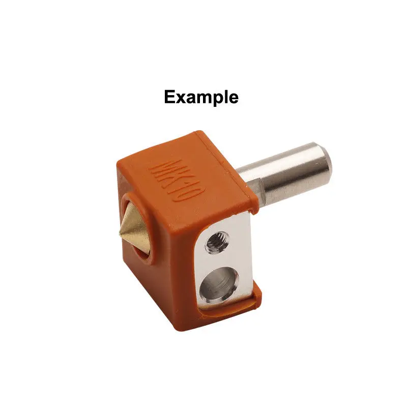 MK10 силиконовые носки для CTC Flashforge Wanhao i3 QIDI TECH нагревательный блок защитный
