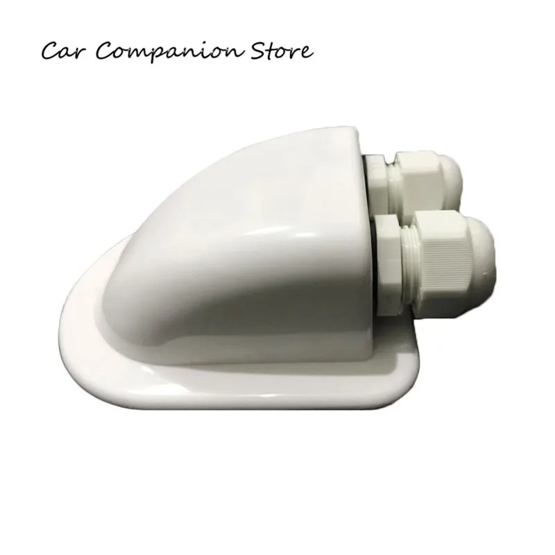 ABS Солнечный RV яхта стенд крыша канал кабель вход двойное отверстие