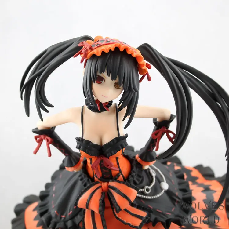 Huong Anime Figure 21CM Date A Live Nightmare Tokisaki Kurumi PVC Action Model Collection Toy | Игрушки и хобби