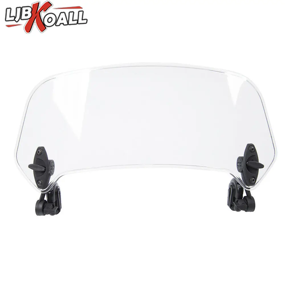 

Adjustable Windscreen Wind Deflector Universal Windshield for Kawasaki BMW Ducati honda Benelli KTM 690 Suzuki Yamaha MT-09 MT07