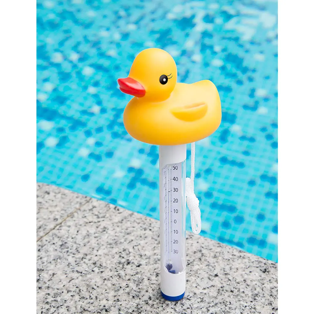 Бассейн спа-джакузи гидромассажная Ванна плавающий термометр с изображением