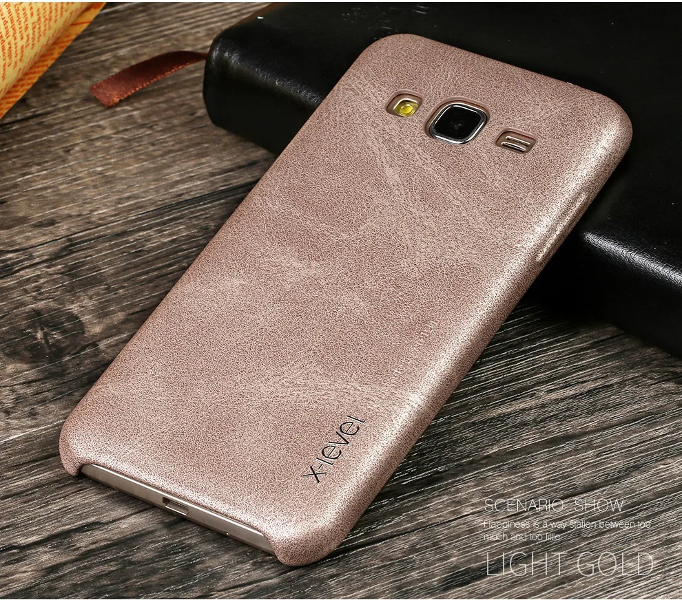 X-Level Винтажный чехол для телефона Samsung Galaxy J3 2016 J320 J320F роскошный чехол-накладка из