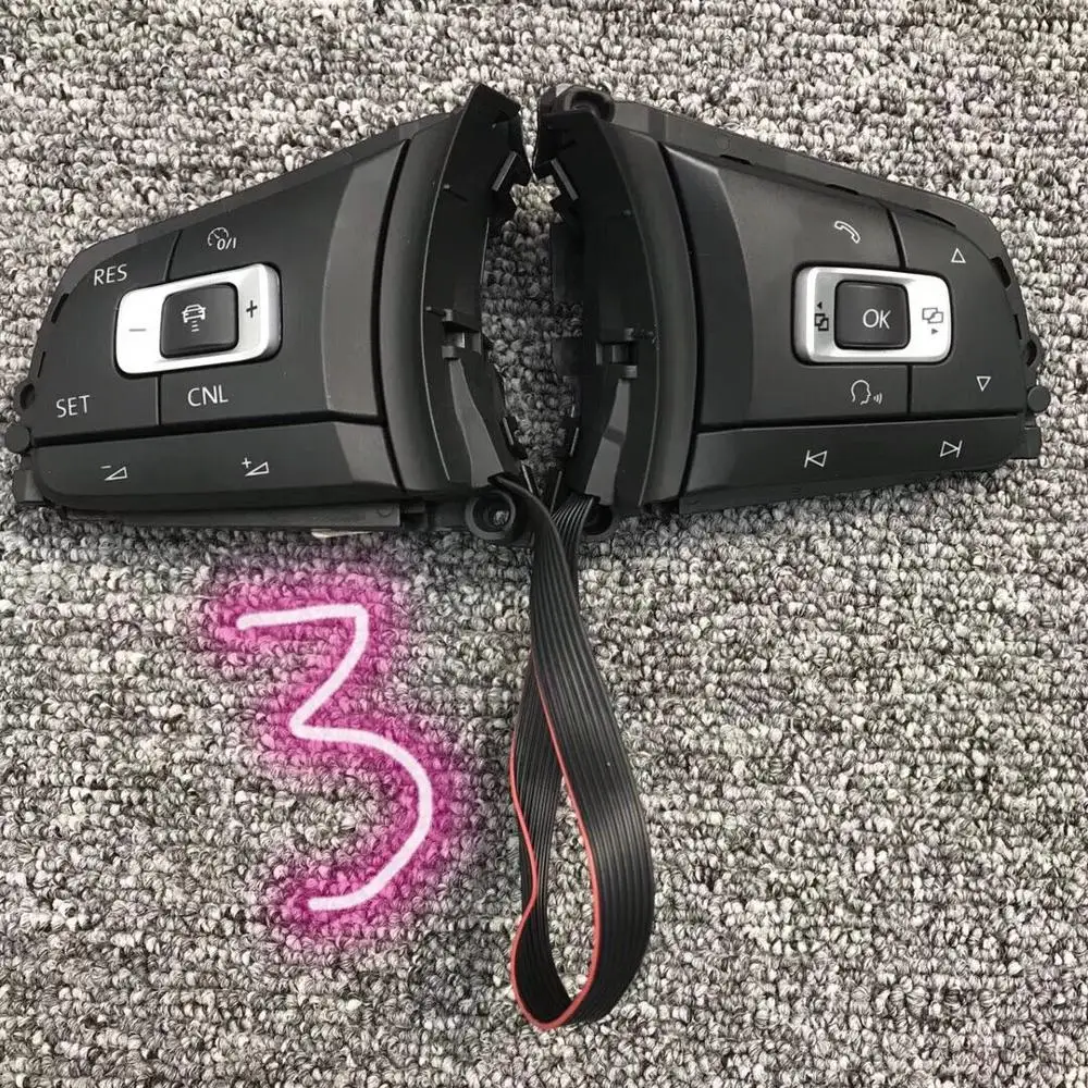 Многофункциональные кнопки на руль для Vw Golf 7 Passat B8 5G0 959 442 S GTI GT GTD R Rline GLI Sharan