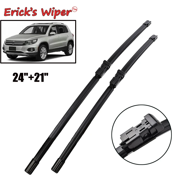 Щетки стеклоочистителя Erick's LHD для VW Tiguan MK1 2007 2017 лобовое стекло Переднее 24 ''+