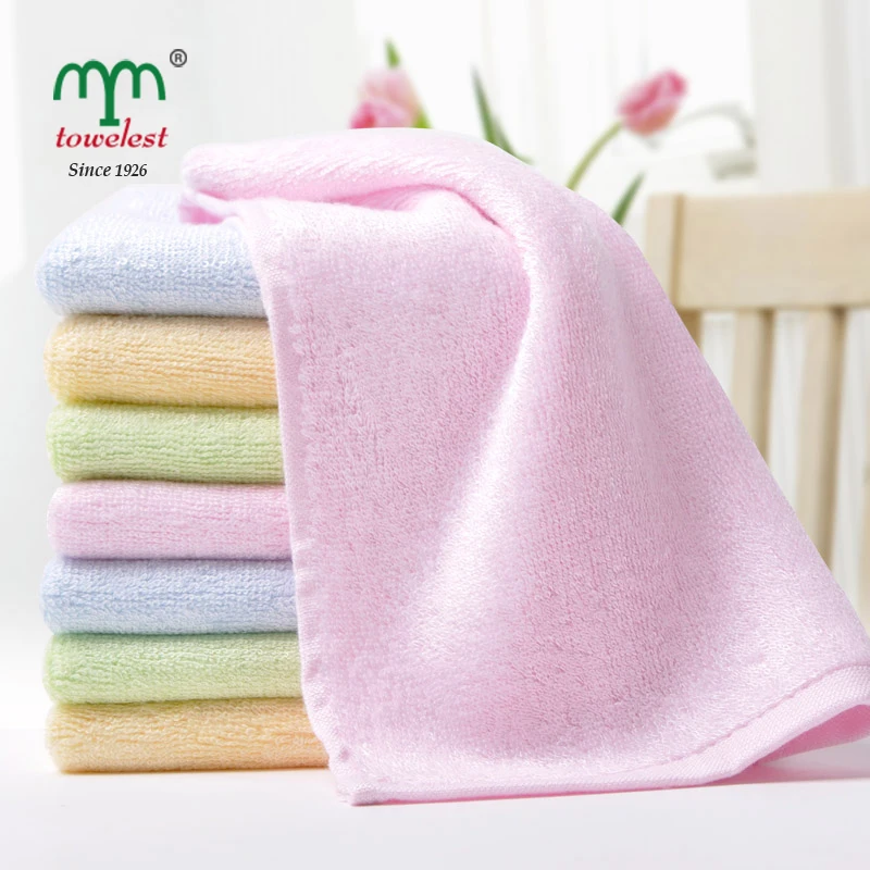 Kids полотенце-4PC/много 25*25см бамбук полотенце обычной веревке перед лицом полотенце квадратных мягкой малыша Слюнявчики Beroyal полотенце торговой марки