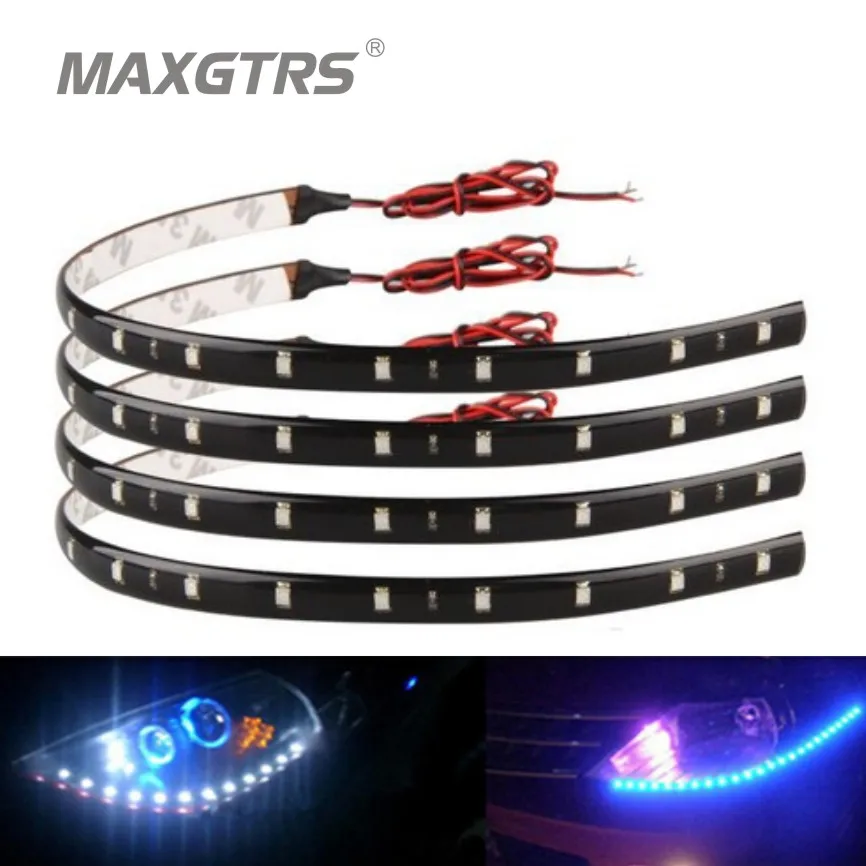 4x60 см 30 синий/зеленый/красный/белый светильник 5050 12 SMD высокая мощность