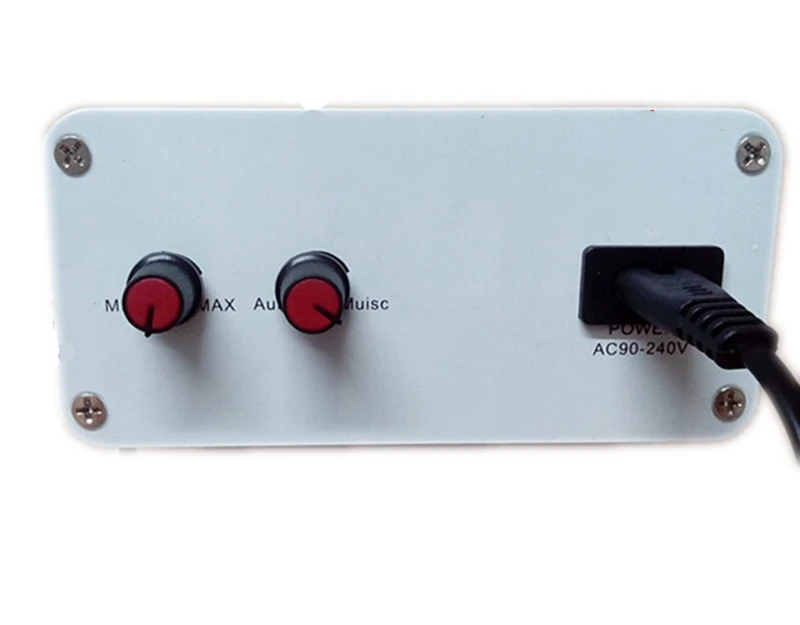 Портативный светодиодный RGB Стробоскоп с управлением звуком 108 светодиодов/белый